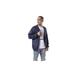 Kurtki wiatrówki Reebok Classic Wiatrówka Classics Foundation. Niebieskie kurtki męskie marki Reebok Classic, s, bez wzorów, bez kaptura. Za 279,00 zł.