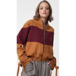 Camelowa Kurtka Feel This Way. Brązowe kurtki sportowe damskie Born2be, na wiosnę, s, bez wzorów, długie, bez kaptura. Za 219,99 zł.