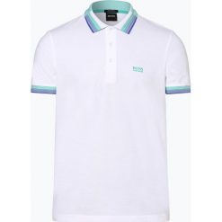 BOSS Athleisure - Męska koszulka polo – Paddy 1, biały. Białe koszulki męskie BOSS Athleisure, xl, bez wzorów, z bawełny, sportowe, bez rękawów. Za 399,95 zł.