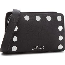Torebka KARL LAGERFELD - 86KW3067 Black. Czarne listonoszki damskie KARL LAGERFELD, ze skóry. W wyprzedaży za 789,00 zł.