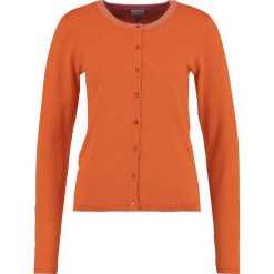 Culture ANNE MARIE Kardigan autumnal. Pomarańczowe bluzy damskie marki Culture, xxl, bez wzorów, z elastanu, bez rękawów, bez kaptura. Za 419,00 zł.