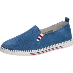 Skórzane półbuty damskie FILIPPO DP1272 BLUE. Niebieskie półbuty damskie FILIPPO, bez wzorów, klasyczne, na wysokim obcasie, na obcasie, bez zapięcia. W wyprzedaży za 139,00 zł.