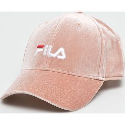 Fila - Czapka. Szare czapki z daszkiem damskie Fila, z elastanu. W wyprzedaży za 119,90 zł.