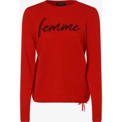 Taifun - Sweter damski, czerwony. Czerwone swetry damskie Taifun, s, z haftami, bez rękawów, bez kaptura. Za 229,95 zł.