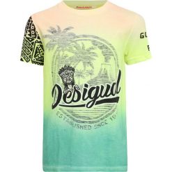 Desigual ADRIA Tshirt z nadrukiem orange. Pomarańczowe t-shirty chłopięce marki Desigual, z nadrukiem, z bawełny. Za 139,00 zł.