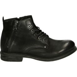 Botki męskie - 479204 NERO2. Czarne botki męskie Venezia, ze skóry. Za 399,00 zł.