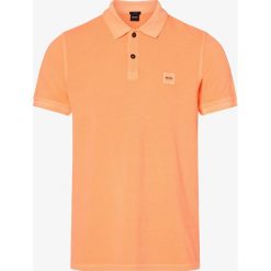 BOSS Casual - Męska koszulka polo – Prime, pomarańczowy. Pomarańczowe koszulki męskie BOSS Casual, xxl, z aplikacjami, eleganckie, polo, bez rękawów. Za 299,95 zł.