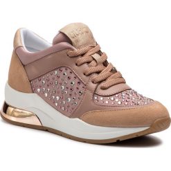 Sneakersy LIU JO - Karlie 12 B19007 TX003 Pink 00006. Różowe półbuty damskie marki Liu Jo, z zamszu. Za 739,00 zł.