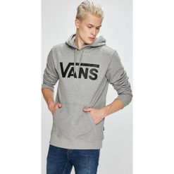 Vans - Bluza. Szare bluzy męskie Vans, xl, z nadrukiem, z bawełny, z kapturem, bez rękawów, z kapturem. W wyprzedaży za 179,90 zł.