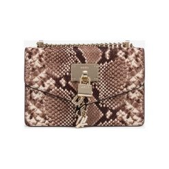 DKNY Elissa Small Cross body bag Brązowy. Pomarańczowe torebki klasyczne damskie DKNY, w paski, ze skóry, bez dodatków. Za 1026,95 zł.