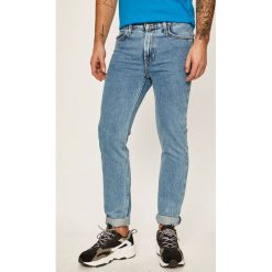Lee - Jeansy Rider. Niebieskie jeansy męskie Lee, l, z aplikacjami. Za 319,90 zł.