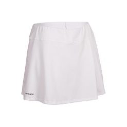 Spódniczka tenisowa SK soft 500 damska. Białe spódniczki damskie marki ARTENGO, xs, bez wzorów, z elastanu. Za 39,99 zł.