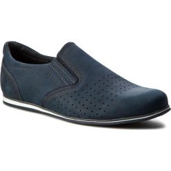 Półbuty męskie: Półbuty LASOCKI FOR MEN – 9000 Granatowy