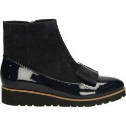 Botki - 1525 V-C BLU. Czarne botki damskie zamszowe marki Venezia. Za 249,00 zł.