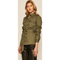 Vero Moda - Kurtka. Zielone kurtki damskie Vero Moda, s, w paski, z bawełny, krótkie. Za 169,90 zł.