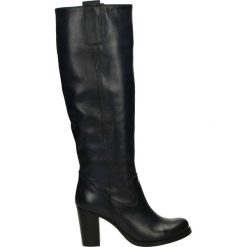 Buty zimowe damskie: Kozaki - VE9 S BLU J15