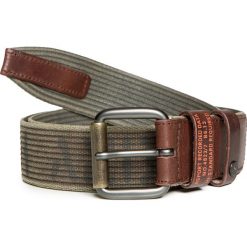 Pasek AERONAUTICA MILITARE. Brązowe paski męskie Aeronautica Militare, w paski, militarne. Za 550,00 zł.