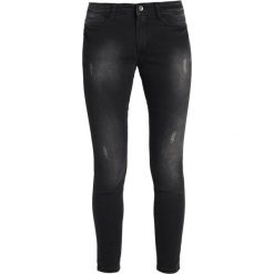 More & More Jeansy Slim Fit dark grey denim. Szare rurki damskie marki More & More. Za 359,00 zł.