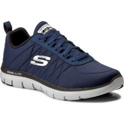 Buty SKECHERS - Chillston 52186/NVY Navy. Niebieskie buty sportowe męskie Skechers, ze skóry ekologicznej, bez zapięcia, na fitness i siłownię. Za 299,99 zł.