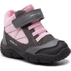 Śniegowce GEOX - B Baltic G.Wpf A B84H1A 050EW C1377 M Dk Grey/Dk Pink. Szare śniegowce dziewczęce Geox, bez zapięcia. W wyprzedaży za 219,00 zł.