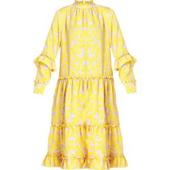 NORR ANASTACIA DRESS Sukienka letnia yellow. Żółte sukienki damskie letnie marki NORR, m, z wiskozy. Za 579,00 zł.