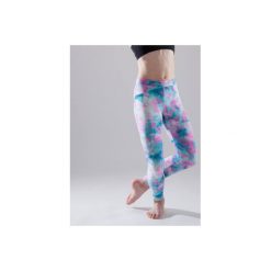 Legginsy do tańca. Białe legginsy dziewczęce DOMYOS. Za 39,99 zł.