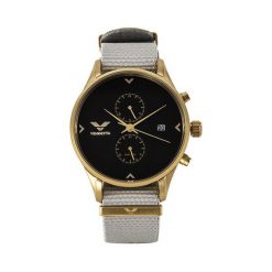 Zegarek Vendetta Zegarek męski BRIGHTON GOLD/GREY/BLACK VE2005 uniwersalny. Szare zegarki męskie Vendetta. Za 485,10 zł.