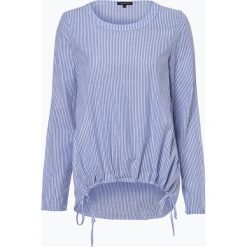 Marc O'Polo - Bluzka damska, niebieski. Niebieskie bluzki damskie Marc O'Polo, w paski, polo, bez rękawów. Za 229,95 zł.