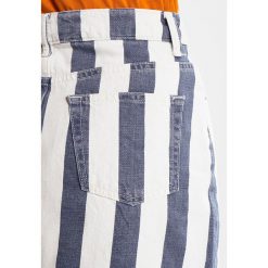 Spódniczki: Topshop STRIPE SKIRT Spódnica trapezowa ecru
