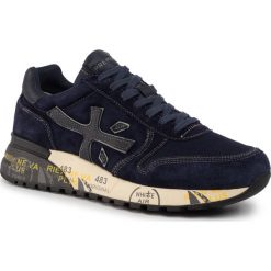 Sneakersy PREMIATA - Mick 4055 Blue. Niebieskie sneakersy męskie Premiata, bez zapięcia. W wyprzedaży za 529,00 zł.