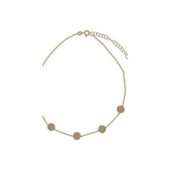Srebrny pozłacany naszyjnik choker koła 925. Żółte naszyjniki damskie Atdiament, srebrne. Za 129,00 zł.