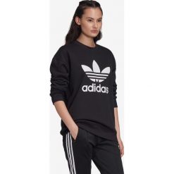 Adidas Originals Bluza Czarny. Czarne bluzy damskie adidas Originals, s, z nadrukiem, z bawełny, bez rękawów, bez kaptura. Za 214,95 zł.