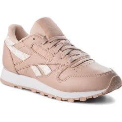 Buty Reebok - Cl Lthr CN4020 Bare Beige/White. Brązowe buty sportowe damskie Reebok, bez wzorów, ze skóry, sportowe. W wyprzedaży za 269,00 zł.