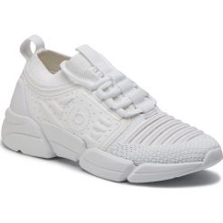 Sneakersy BUGATTI - 431-66860-6969-2020 White/White. Białe półbuty damskie Bugatti, ze skóry ekologicznej. W wyprzedaży za 229,00 zł.