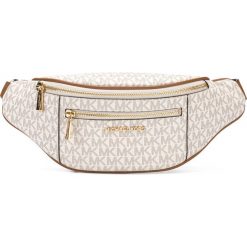 Michael Kors Medium Logo Nerka Biały. Białe nerki damskie w paski, z bawełny. Za 1031,95 zł.