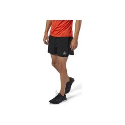 Męskie Szorty Biegowe 2w1 (L). Spodenki sportowe męskie Reebok, m, bez wzorów, z elastanu, do biegania. W wyprzedaży za 119,99 zł.