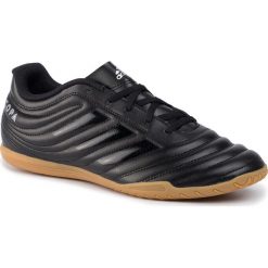 Buty adidas - Copa 19.4 In F35485 Black. Czarne buty sportowe męskie Adidas, ze skóry ekologicznej, bez zapięcia, na fitness i siłownię. W wyprzedaży za 125,98 zł.