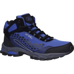 Niebieskie buty trekkingowe sznurowane softshell casu a1813-3. Niebieskie buty trekkingowe męskie Casu, z softshellu, na sznurówki. Za 109,99 zł.