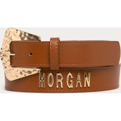 Morgan - Pasek. Żółte paski damskie Morgan, w paski, ze skóry ekologicznej. Za 99,90 zł.