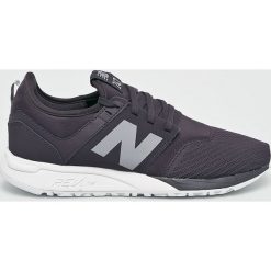 New Balance - Buty WRL247EO. Fioletowe buty sportowe damskie New Balance, bez wzorów, z materiału, sportowe. W wyprzedaży za 159,90 zł.