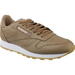 Brązowe Buty Reebok Classic Lthr M CN5768. Pomarańczowe buty sportowe męskie Reebok, ze skóry, bez zapięcia, reebok classic. W wyprzedaży za 379,00 zł.