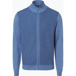 Andrew James - Kardigan męski, niebieski. Niebieskie kardigany męskie marki Andrew James, s, bez wzorów, z dzianiny, eleganckie. Za 229,95 zł.