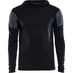 Bluza sportowa CRAFT Core Blocked. Czarne bluzy męskie rozpinane Astratex, m, ze skóry. Za 232,99 zł.
