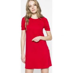 Answear - Sukienka. Szare sukienki dzianinowe marki ANSWEAR, l, z długim rękawem, długie. W wyprzedaży za 59,90 zł.
