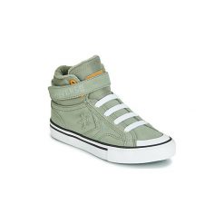 Buty Dziecko Converse PRO BLAZE STRAP SPACE RIDE SUEDE HI. Zielone trampki dziewczęce Converse, bez wzorów, bez zapięcia. Za 239,00 zł.