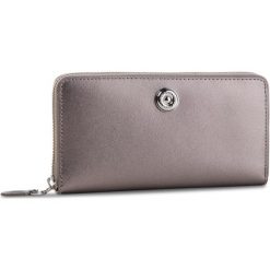 Duży Portfel Damski LAUREN RALPH LAUREN - Millbrook 432694024010 Gold. Szare portfele damskie marki Lauren Ralph Lauren, ze skóry. W wyprzedaży za 369,00 zł.