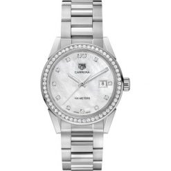 ZEGAREK TAG HEUER CARRERA WBG1315.BA0758. Szare zegarki damskie TAG HEUER, ze stali. Za 16990,00 zł.
