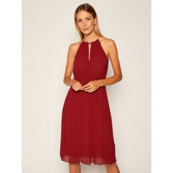 Sukienka koktajlowa MICHAEL Michael Kors MU08X037R3. Czerwone sukienki damskie MICHAEL Michael Kors, s, bez wzorów, wizytowe, bez kołnierzyka, bez rękawów. Za 1049,00 zł.