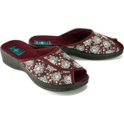 ADANEX DAK28 DAISY 24151 BU/CZ burgund, kapcie damskie. Czerwone kapcie damskie Adanex. Za 42,90 zł.