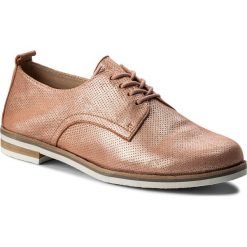 Jazzówki damskie: Oxfordy CAPRICE – 9-23200-20 Apricot Metal 650